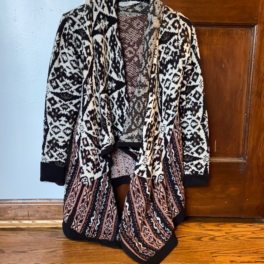 blu pepper Aztec sweater